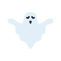 Whisper Ghost isolated on white background