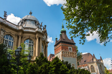 Fototapeta premium Vajdahunyad Castle in Budapest. Hungary.
