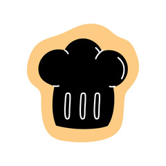 chef hat silhouette