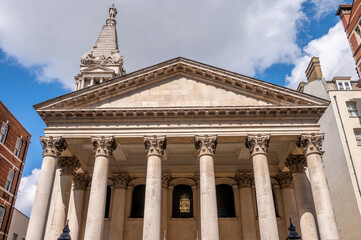 Historic St. George's Church in London England.