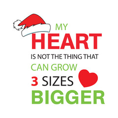 Merry Grinchmas Vector Illustration With Christmas Tree