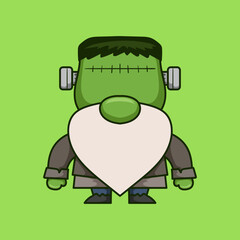 Frankenstein Gnome costume Halloween party