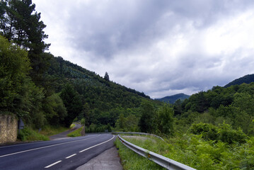 Road to Guernica, Spain