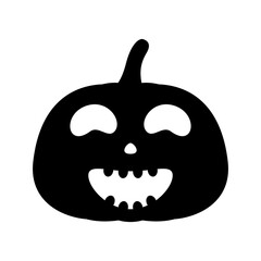 Halloween Pumpkin isolated on white background