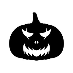 Halloween Pumpkin isolated on white background