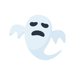 Note sticker with Ghost, vector