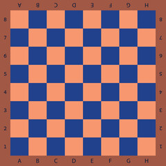 wooden chess board with background