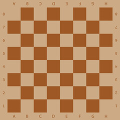 chess board with a chessboard