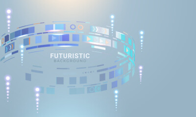 abstract technology innovation concept vector background