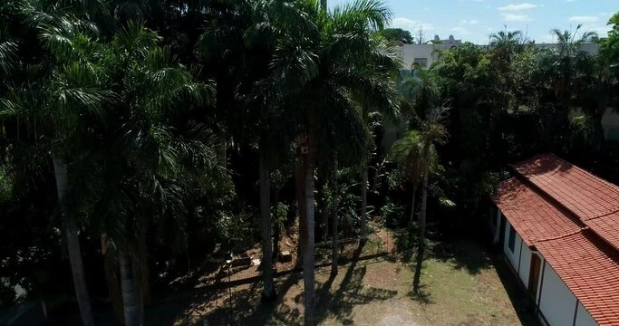 aerial view of the most visited tourist spots in the city of uberaba
