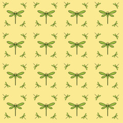 seamless pattern with leaves