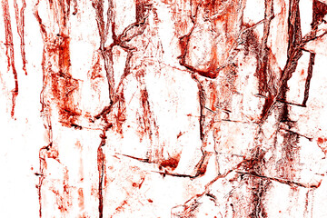 Red Background. scary bloody dirty walls for the background. walls are full of blood stains and scratches.