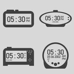 set of clocks