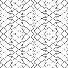 Fototapeta premium Pattern background from geometric shapes, black and white stripes. For destroying gift wrap book cover clothes table cloth. 