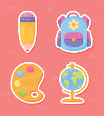 four school supplies