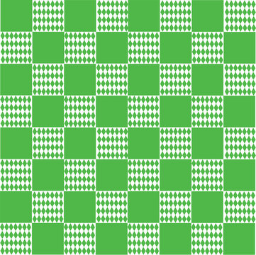 Beautifully patterned background square abstract for decorative plaid, argyle cloth, green gingham.