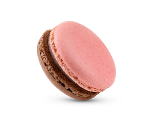 Macarons isolated on white