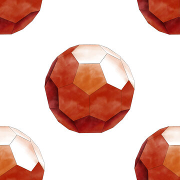 Geometric figure. Digital illustration. Realistic  watercolor effect. Drawing  for wrapping paper, digital screens. Violet  background. High quality image for printing. Endless repeatable pattern.