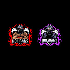 Bundles holigans logo sport design