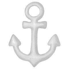 anchor ship pirate, watercolor Clipart