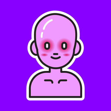 Cute Tuyul - Indonesian Ghost Vector Illustration