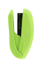 Cutout of an isolated green stapler  with the transparent png background	