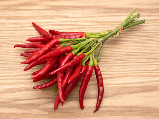 生のトウガラシ