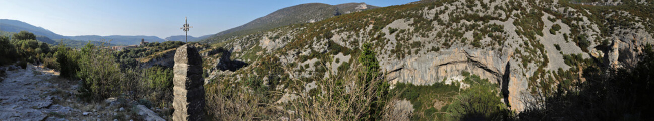 Rodellar et rio Mascun, Espagne