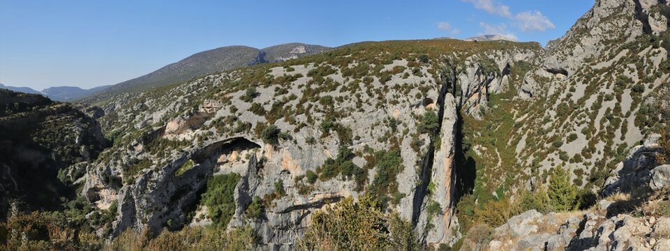 Rodellar et rio Mascun, Espagne