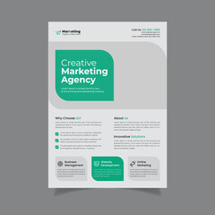 Obraz premium Corporate Business Flyer Design Templates