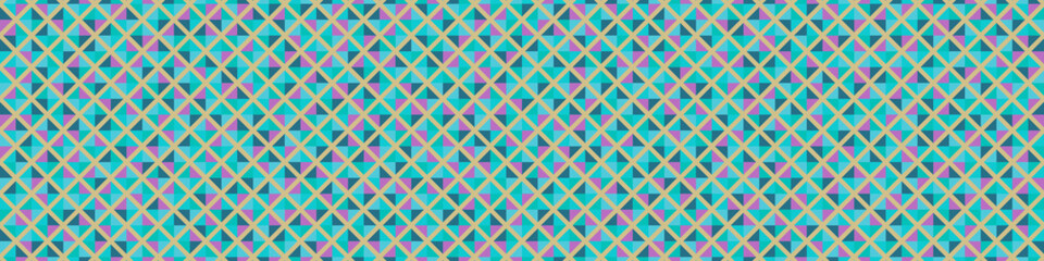 Color Rhombus tile tessellation pattern illustration
