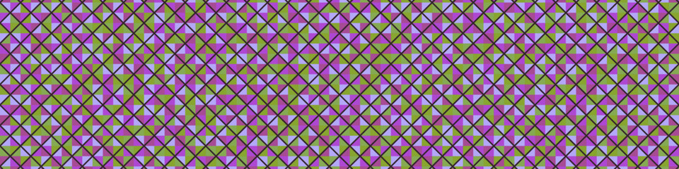 Color Rhombus tile tessellation pattern illustration