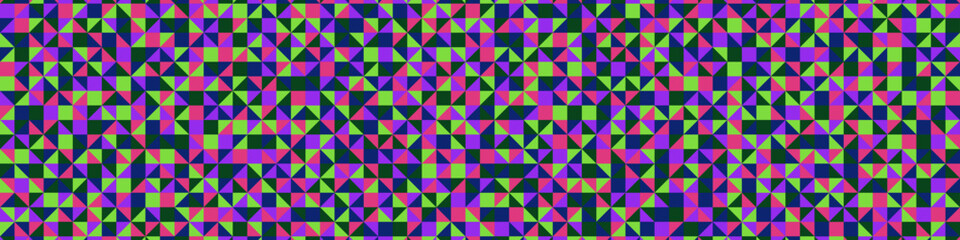 Fototapeta premium Color Rhombus tile tessellation pattern illustration