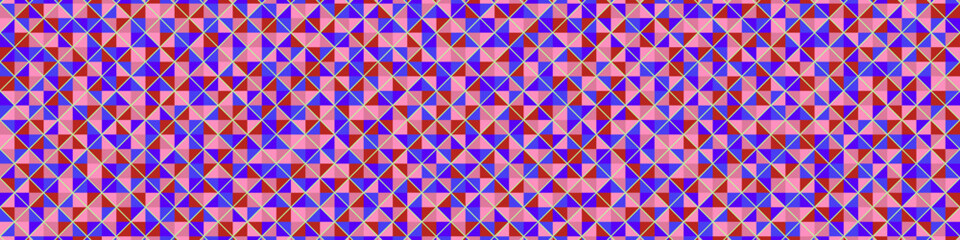 Color Rhombus tile tessellation pattern illustration