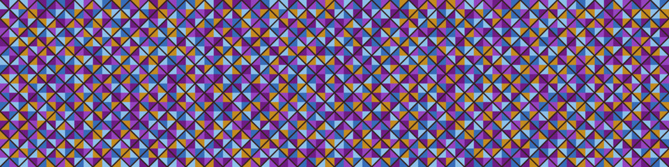 Color Rhombus tile tessellation pattern illustration