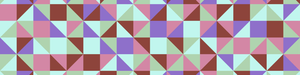 Color Rhombus tile tessellation pattern illustration