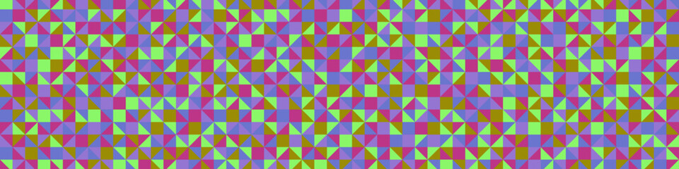 Fototapeta premium Color Rhombus tile tessellation pattern illustration