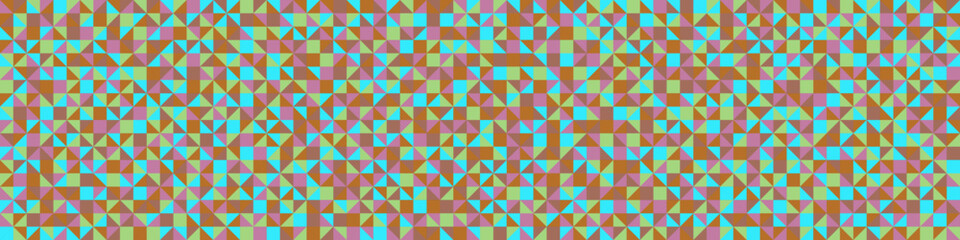 Fototapeta premium Color Rhombus tile tessellation pattern illustration