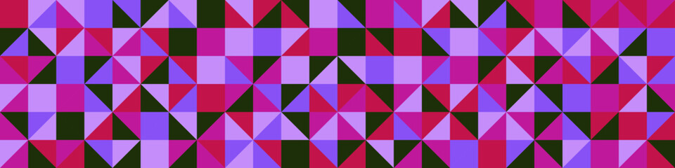 Color Rhombus tile tessellation pattern illustration