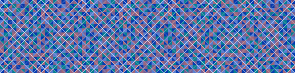 Color Rhombus tile tessellation pattern illustration