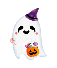 ghost,spirit,soul watercolor