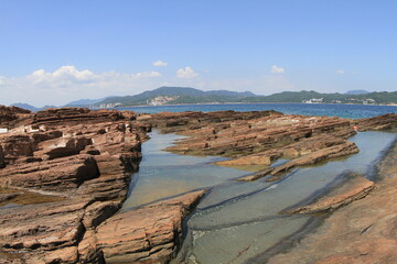 a Tung Ping Chau Marine Park of Hong Kong