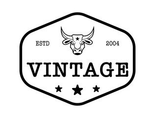 Collection of Bull Logos, Quality Logo Stars