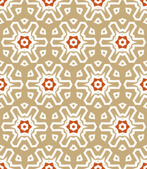 Geometric pattern. Seamless vector background. Ethnic graphic design.