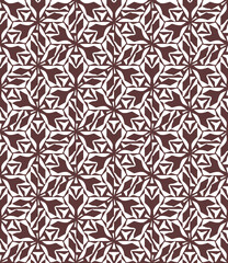 Geometric pattern. Seamless vector background. Ethnic graphic design.