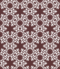 Geometric pattern. Seamless vector background. Ethnic graphic design.