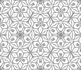 Geometric pattern. Seamless vector background. Ethnic graphic design.