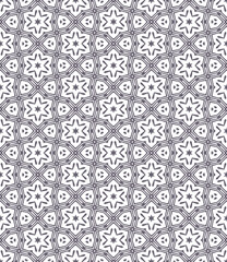 Geometric pattern. Seamless vector background. Ethnic graphic design.