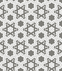 Fototapeta na wymiar Geometric pattern. Seamless vector background. Ethnic graphic design.
