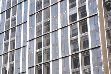 Obraz premium City condominium building window new condo building